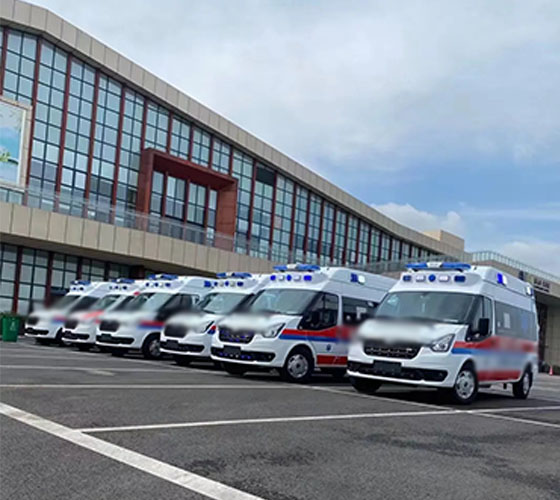 康马县服务车队展示