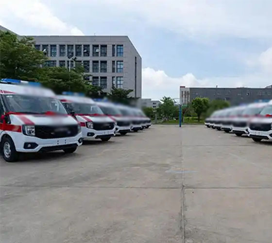 康马县服务车队展示